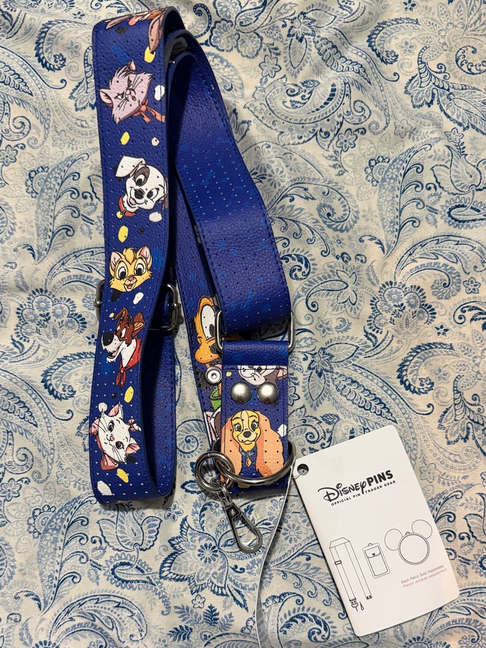 Disney Parks Collector Pins Crossbody Strap